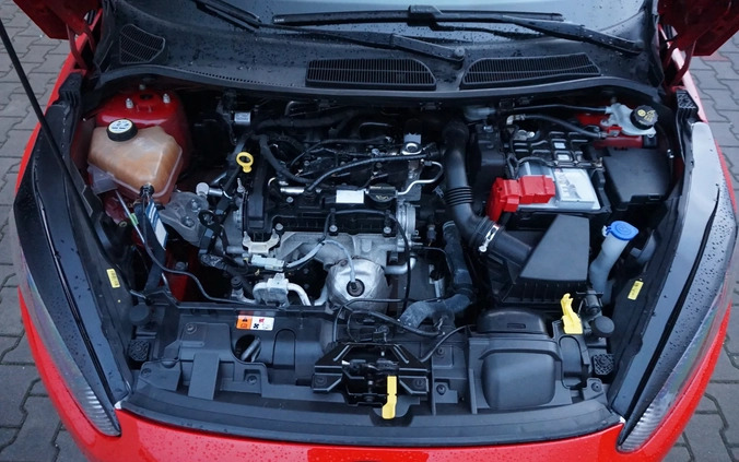 Ford Fiesta cena 22999 przebieg: 130000, rok produkcji 2014 z Kępno małe 172